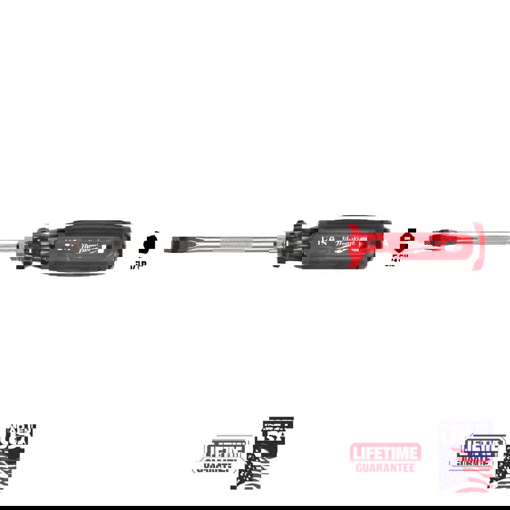 Slotted Screwdrivers; Blade Width (Inch): 5/16 ; Blade Length (Inch): 6 ; Overall Length (Decimal Inch): 11.0000 ; Handle Type: Comfort Grip; Cushion Grip ; Handle Length (Decimal Inch - 4 Decimals): 5.0000 ; Shank Type: Straight